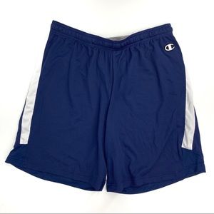 2/$20 Champion Double Dry Blue Basketball Shorts